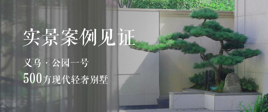 500㎡現代輕奢別墅：把自然搬進家中