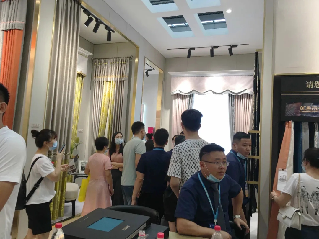 【深圳家紡家居展重啟】9㎡就能投資的窗簾品牌，如魚得水&amp;amp;amp;溢彩品牌反響熱烈！